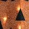 26" Orange LED Jack-O-Lantern Halloween Garden Stakes